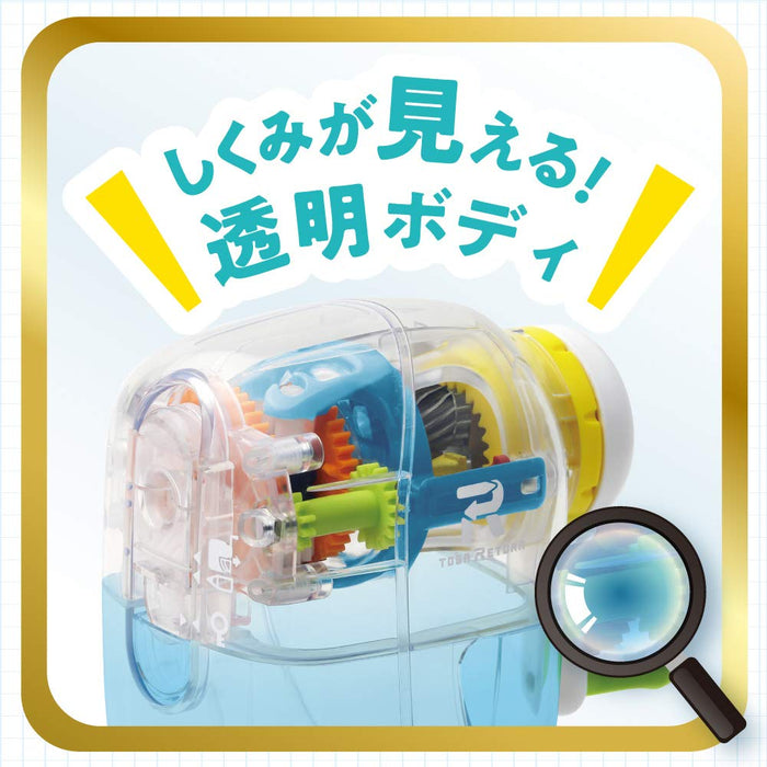 Sonic Transparent Manual Pencil Sharpener - Japan Ek-4297-T-Kiichin - The #1 Place for Japanese Goods in Your Hand!