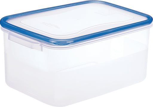 8L Clear Blue Storage Container by Squirrel - Made in Japan, Wj-3 with Antibacterial Treatment-Kiichin - The #1 Place for Japanese Goods in Your Hand!