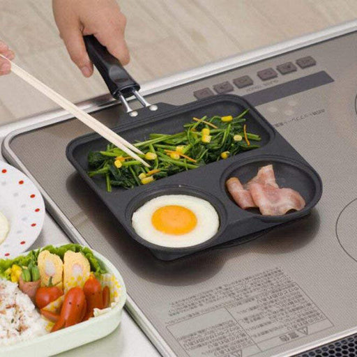 Alpressa Three-Partitioned Pan Optimize Your Cooking Experience-Kiichin - The #1 Place for Japanese Goods in Your Hand!