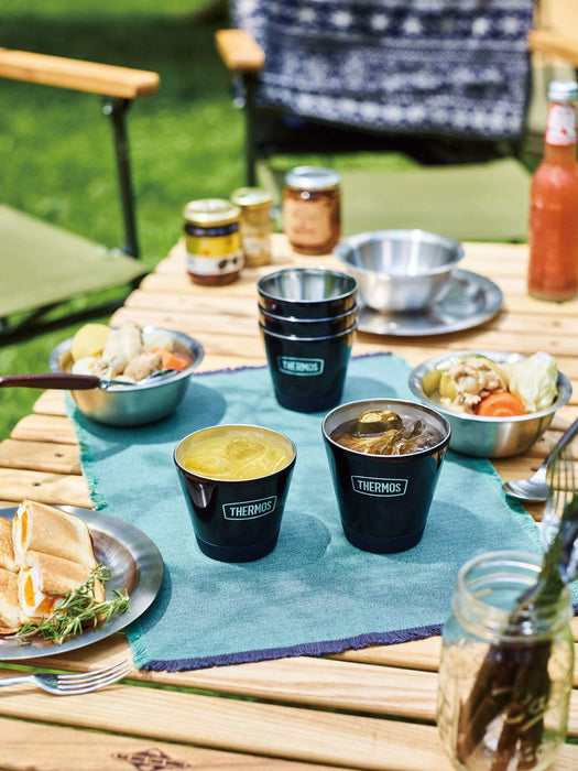 Thermos Outdoor Series Vacuum Insulated Cup 0.3L - Midnight Blue Rod-003 Mdb-Kiichin - The #1 Place for Japanese Goods in Your Hand!