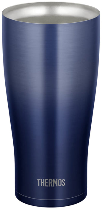 Navy Gradation Vacuum Insulated Tumbler - 600ml Capacity - JDE-601LTD NV-G-Kiichin - The #1 Place for Japanese Goods in Your Hand!