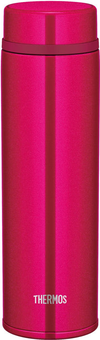 Thermos Jnw-480 Sbr Vacuum Insulated Water Bottle 480Ml - Japan Strawberry Red-Kiichin - The #1 Place for Japanese Goods in Your Hand!