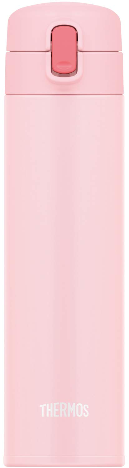 Thermos FJM-450 LP 450ml Vacuum Insulated Straw Bottle - Light Pink Cold Storage-Kiichin - The #1 Place for Japanese Goods in Your Hand!