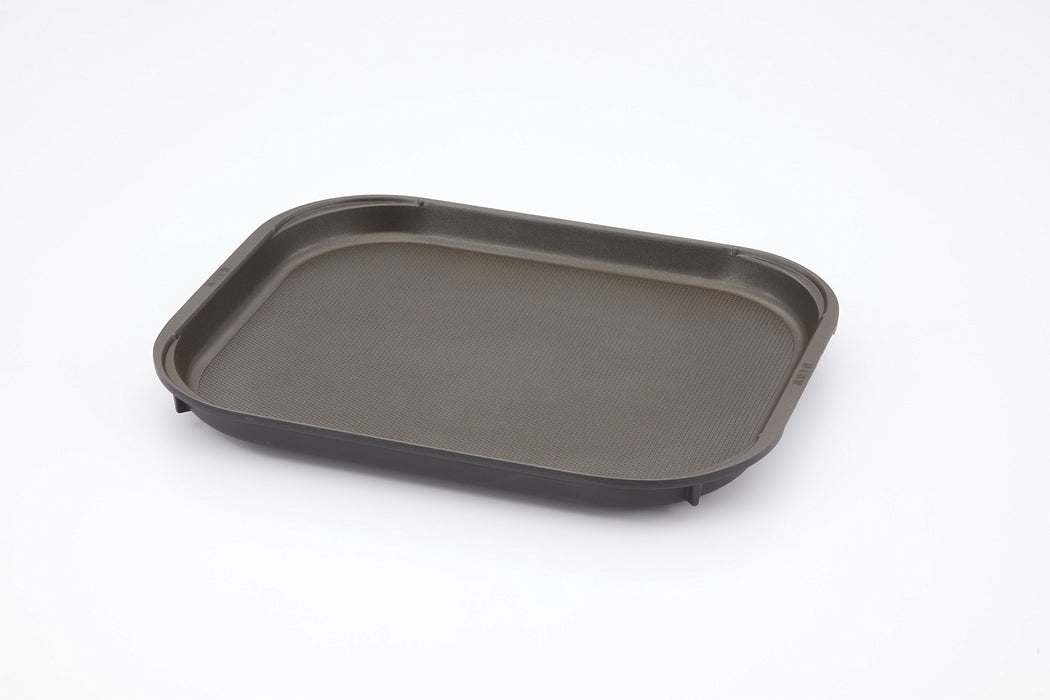 Tiger Thermos Yakiniku Plate 2pc Brown w/Lid CRC-B201-T-Kiichin - The #1 Place for Japanese Goods in Your Hand!