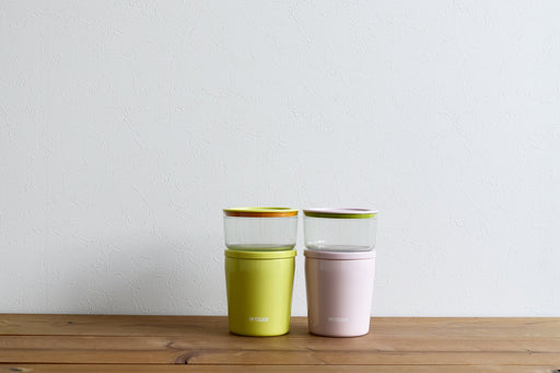 Tiger Thermos Stainless Steel Insulated Lunch Box Jar with Yellow Cup-Kiichin - The #1 Place for Japanese Goods in Your Hand!