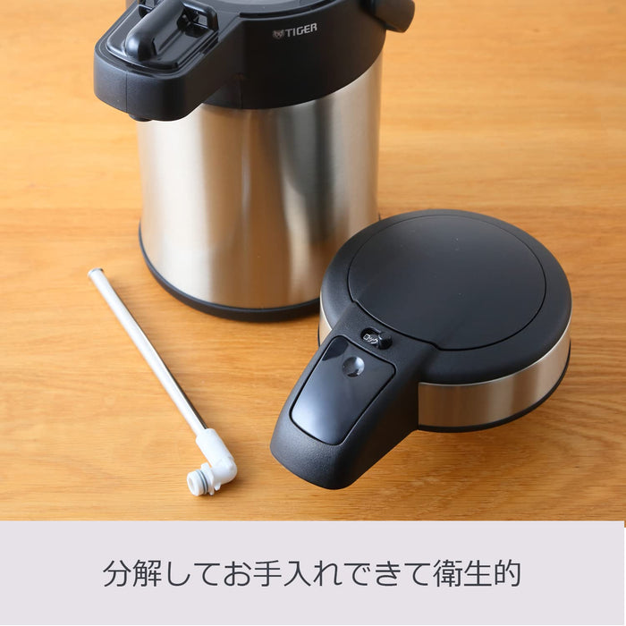 Tiger Thermos Air Pot Eco Tigers 3.0L Maa-C301Xc SS (Silver)-Kiichin - The #1 Place for Japanese Goods in Your Hand!