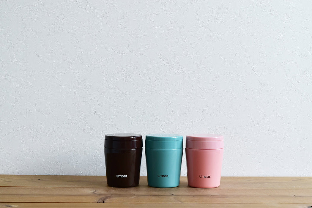 Tiger Thermos Cream Pink Soup Jar 300Ml - Japan Mcl-A030-Pc-Kiichin - The #1 Place for Japanese Goods in Your Hand!