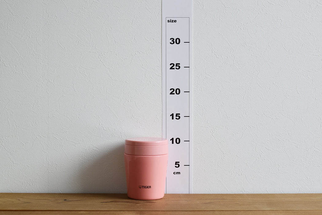 Tiger Thermos Cream Pink Soup Jar 300Ml - Japan Mcl-A030-Pc-Kiichin - The #1 Place for Japanese Goods in Your Hand!