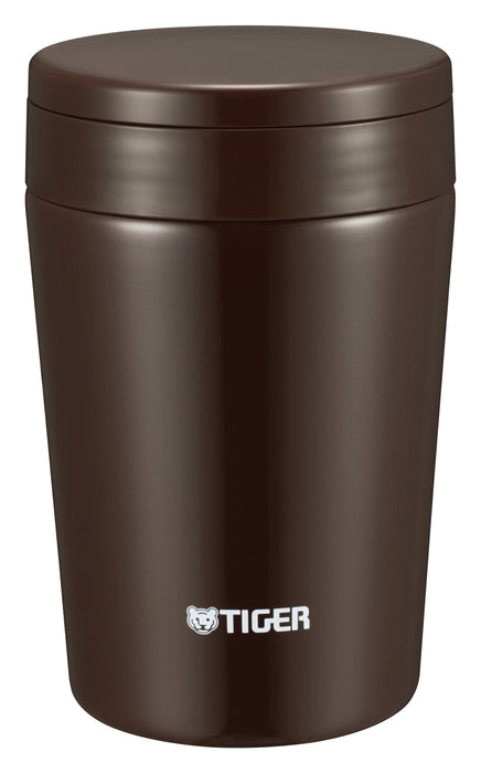 Tiger Thermos Soup Jar 380Ml - Chocolate Brown (Japan) - Mcl-A038-Tc-Kiichin - The #1 Place for Japanese Goods in Your Hand!