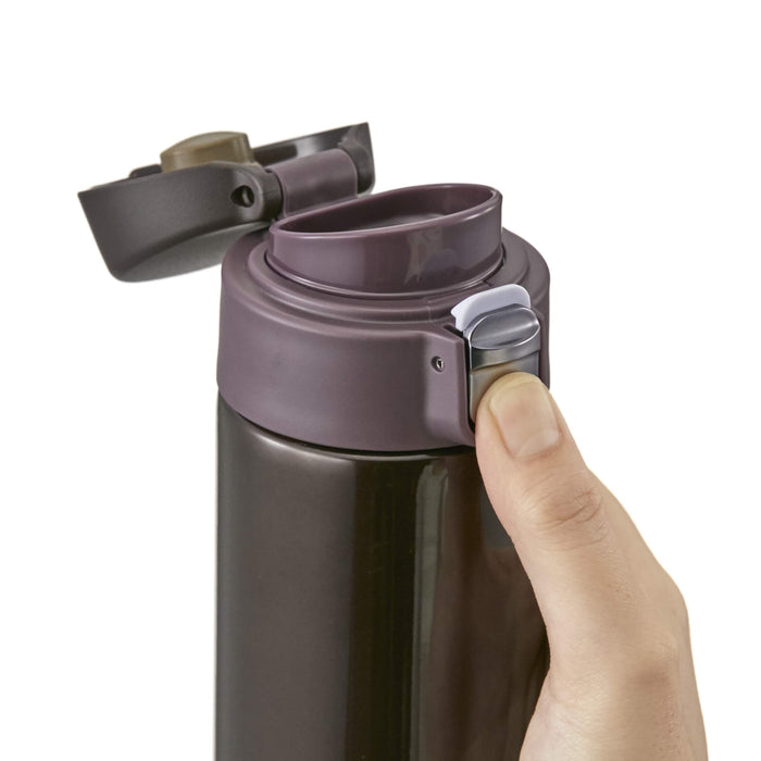 Tiger Thermos Mug Bottle 360Ml - Chocolate Brown (Tiger)-Kiichin - The #1 Place for Japanese Goods in Your Hand!