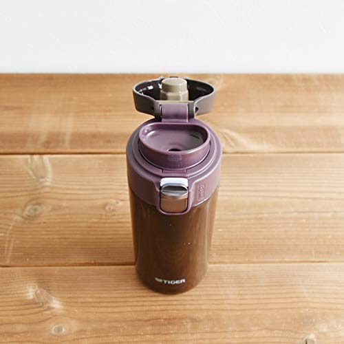 Tiger Thermos Mug Bottle 360Ml - Chocolate Brown (Tiger)-Kiichin - The #1 Place for Japanese Goods in Your Hand!