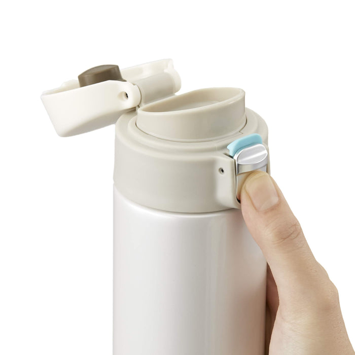 Tiger Thermos Mug Bottle Cream White 360Ml Sahara MMJ-A361-WM-Kiichin - The #1 Place for Japanese Goods in Your Hand!