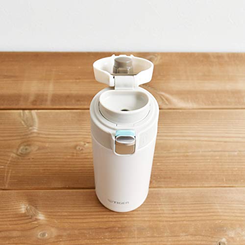 Tiger Thermos Mug Bottle Cream White 360Ml Sahara MMJ-A361-WM-Kiichin - The #1 Place for Japanese Goods in Your Hand!