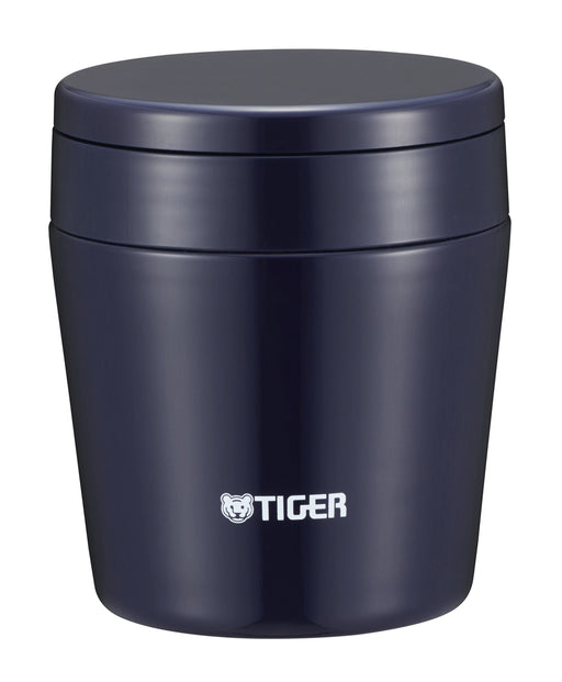 Tiger Thermos Vacuum Insulated Soup Jar 250ml - Indigo Blue-Kiichin - The #1 Place for Japanese Goods in Your Hand!