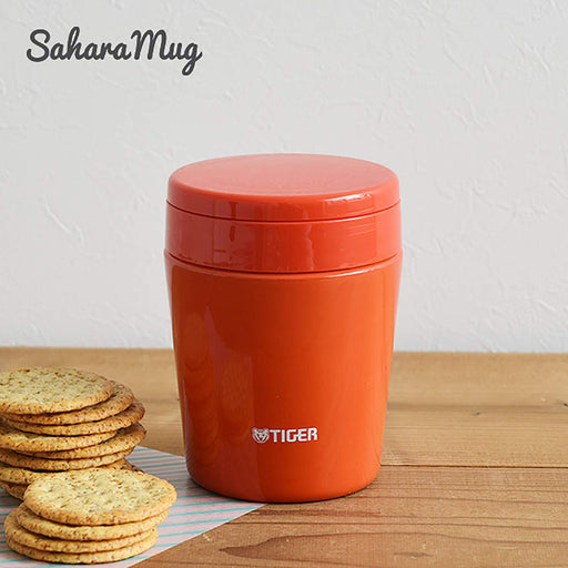 Tiger Thermos Vacuum Insulated Soup Jar 300Ml - Japan Thermal Lunch Box (Red)-Kiichin - The #1 Place for Japanese Goods in Your Hand!
