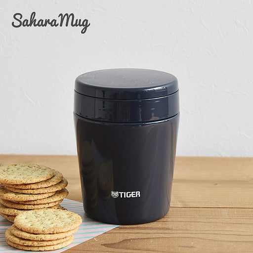 Tiger Thermos Vacuum Insulated Soup Jar 300Ml - Indigo Blue-Kiichin - The #1 Place for Japanese Goods in Your Hand!