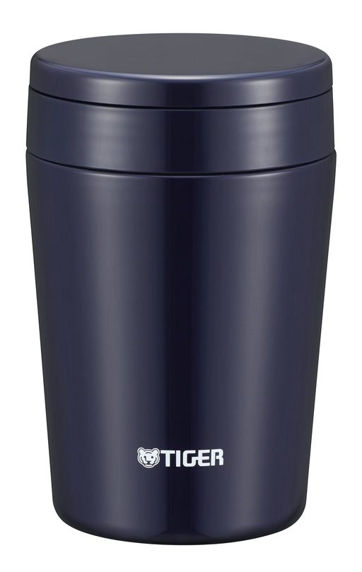 Tiger Thermos Vacuum Insulated Soup Jar - 380ml Indigo Blue-Kiichin - The #1 Place for Japanese Goods in Your Hand!