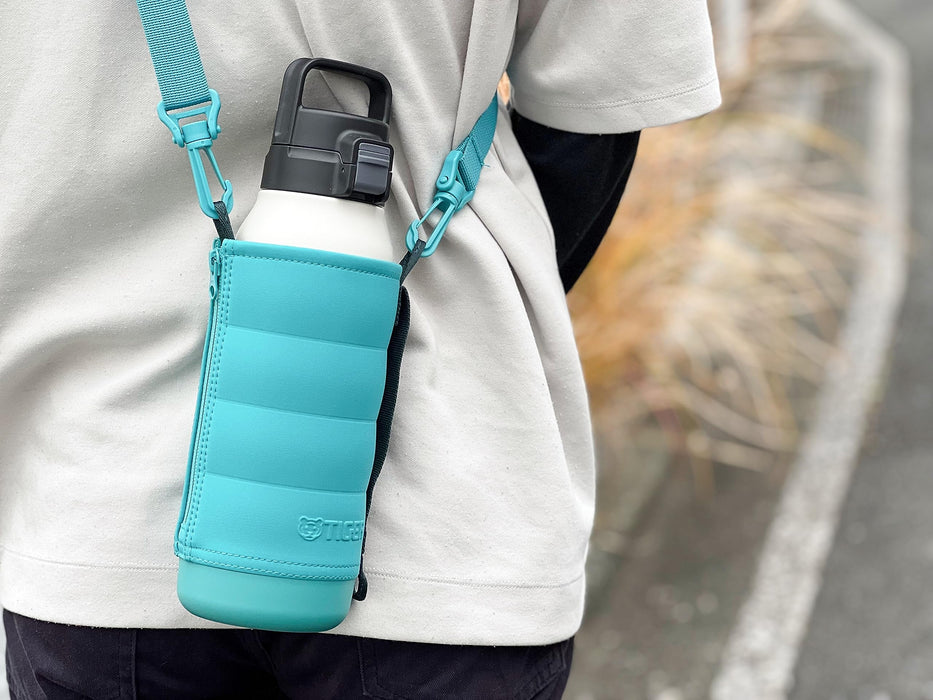 Tiger Thermos Vacuum Insulated Bottle Pouch Mta-Z15Sgp Green-Kiichin - The #1 Place for Japanese Goods in Your Hand!