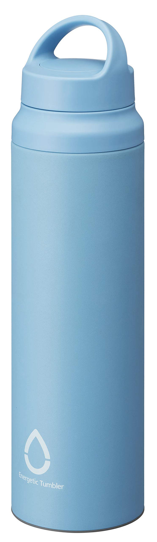 Tiger Thermos 800ml Water Bottle with Slant Handle - Lightweight Stainless Steel, Direct Drinking, Blue-Kiichin - The #1 Place for Japanese Goods in Your Hand!
