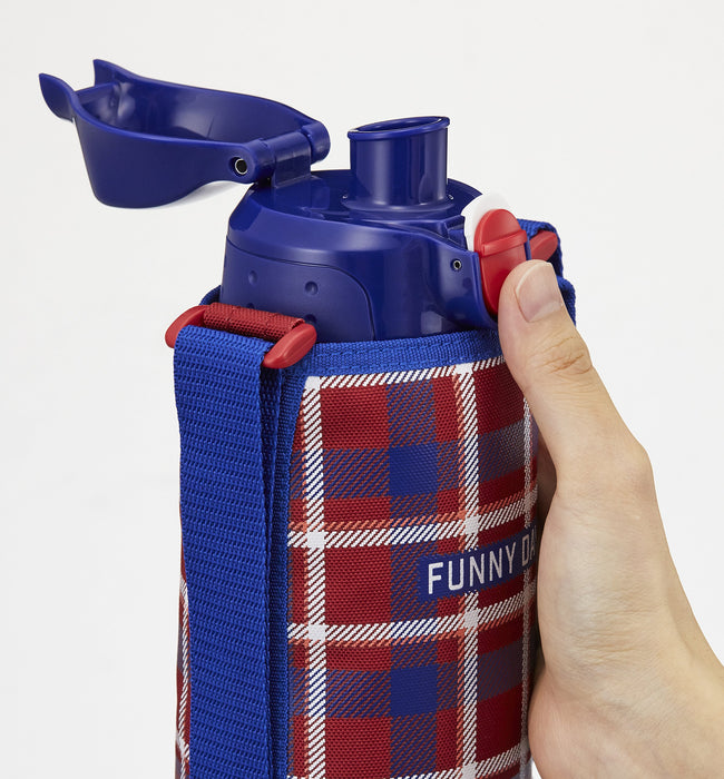 Tiger Thermos 1L Stainless Steel Bottle with Pouch - Sahara Red-Kiichin - The #1 Place for Japanese Goods in Your Hand!