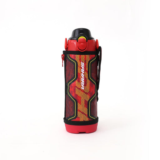 Tiger Thermos 500ml 2Way SS Bottle w/Pouch Sahara Red MBO-G050-R-Kiichin - The #1 Place for Japanese Goods in Your Hand!