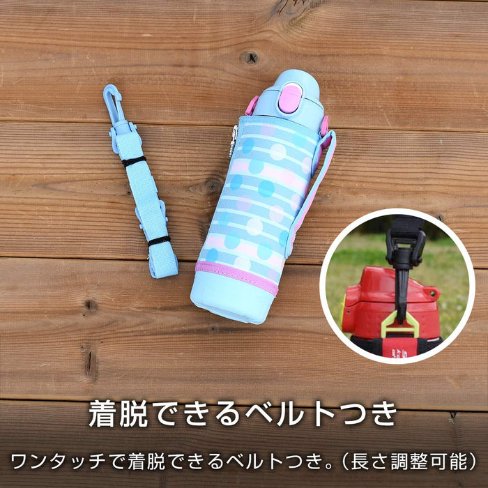 Tiger Thermos 500mL Sahara SS Bottle Sports Cup 2Way Blue Dot Mbo-H050At-Kiichin - The #1 Place for Japanese Goods in Your Hand!