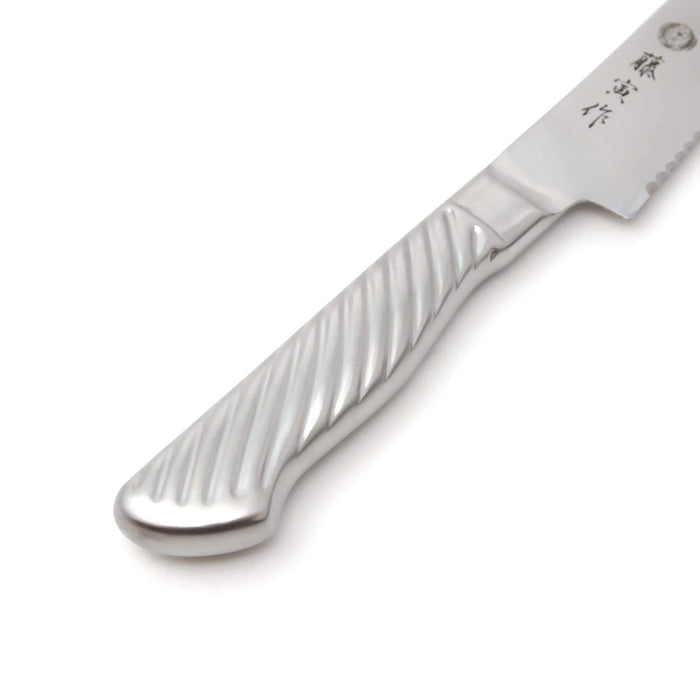 Tojiro Fujitora SD Bread Knife - Stainless Steel Handle, 215mm (FU-629)-Kiichin - The #1 Place for Japanese Goods in Your Hand!