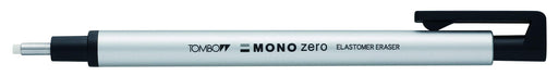 Tombow Pencil Eraser Holder Monozero Round Silver EH-Kur04-Kiichin - The #1 Place for Japanese Goods in Your Hand!