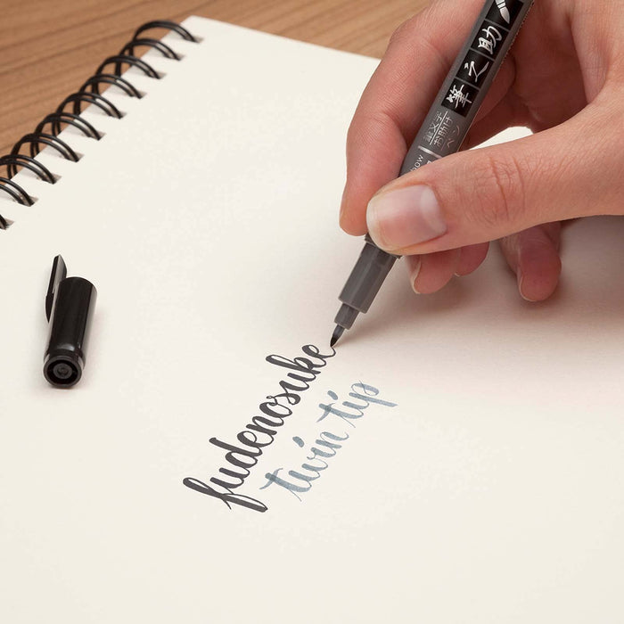 Tombow Fudenosuke Congratulatory/Condolence Twin Pen S Pack Gcd-121-Kiichin - The #1 Place for Japanese Goods in Your Hand!