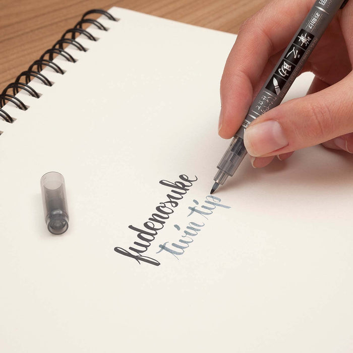 Tombow Fudenosuke Congratulatory/Condolence Twin Pen S Pack Gcd-121-Kiichin - The #1 Place for Japanese Goods in Your Hand!