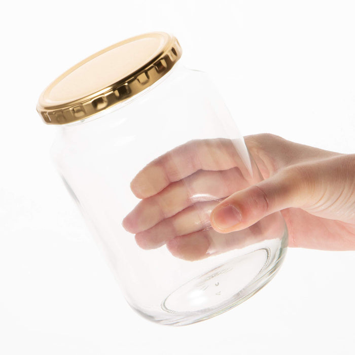 Toyo Sasaki Clear Glass Storage Container from Japan - Premium Quality-Kiichin - The #1 Place for Japanese Goods in Your Hand!