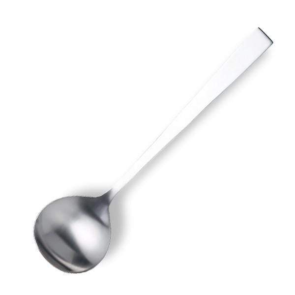 Authentic Tsubame Shinko Japan Sunao Stainless Steel Soup Spoon - 16.8cm-Kiichin - The #1 Place for Japanese Goods in Your Hand!