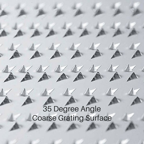 Tsuboe Stainless Steel Grater 215x105mm (ST-040) - Dual Coarse/Fine for Efficient Kitchen Grating-Kiichin - The #1 Place for Japanese Goods in Your Hand!