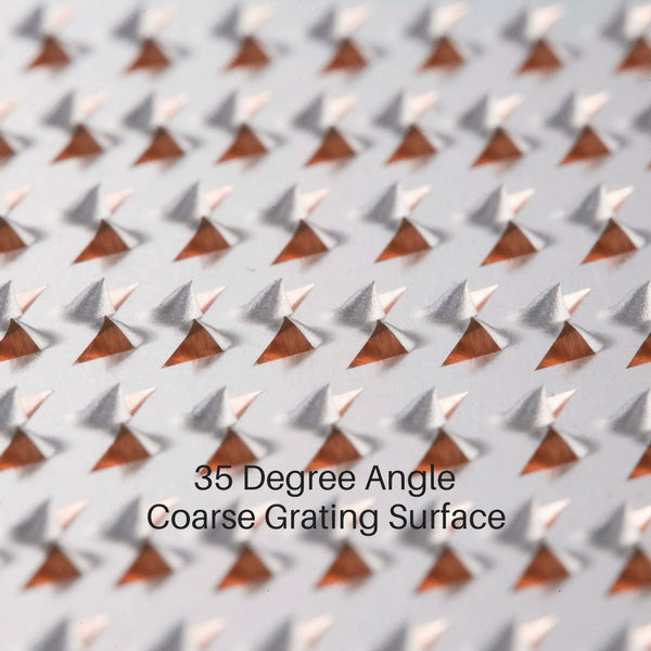 Tsuboe Copper Grater - Dual Coarse/Fine, Super High Cut, 280x165mm-Kiichin - The #1 Place for Japanese Goods in Your Hand!