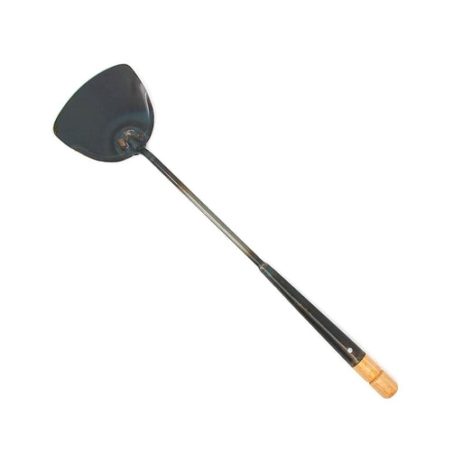 Yamada Iron Chuan Wok Spatula - Long Handle, Small Size-Kiichin - The #1 Place for Japanese Goods in Your Hand!