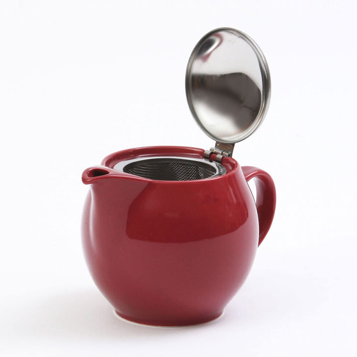 Zero Japan Burgundy Universal Teapot - 450ml Capacity-Kiichin - The #1 Place for Japanese Goods in Your Hand!