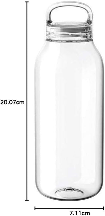KINTO Clear 500ml Lightweight Dishwasher Safe Water Bottle 20131