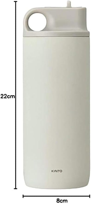 KINTO Active Tumbler 600Ml White Leak-Proof Travel Mug 20281