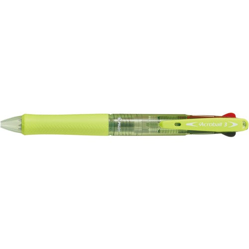Pilot Acroball 3-Color Ballpoint Pen 0.7mm Clear Soft Green Bkab40Fcsg-Kiichin - The #1 Place for Japanese Goods in Your Hand!