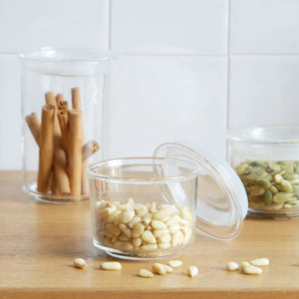 KINTO   Cast Canister Heat-Resistant Glass Storage Microwave Dishwasher Safe