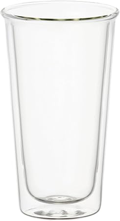 KINTO Cast Double Wall Beer Glass 340ml Heat Resistant Microwave Safe