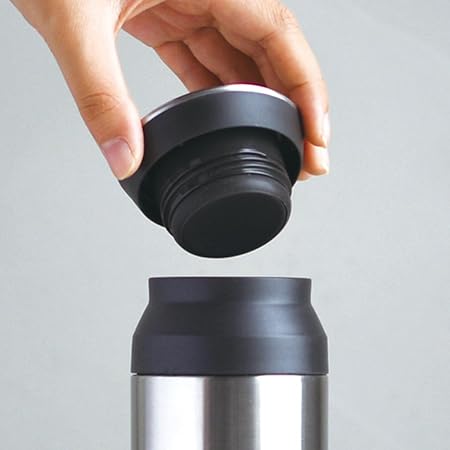 KINTO 500ml Red Travel Tumbler - Vacuum Insulated for Hot & Cold Drinks