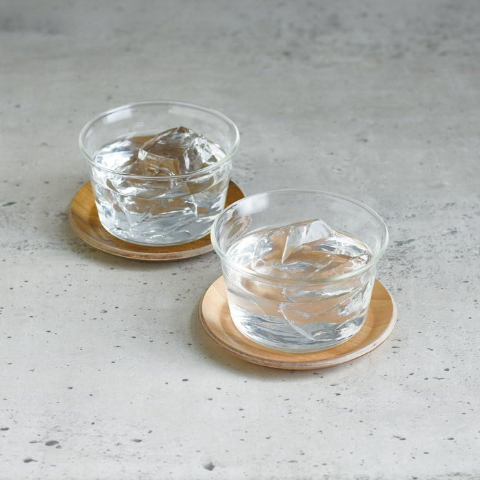 KINTO   Cast Coaster 100mm Teak Wood Durable Design Model 23090