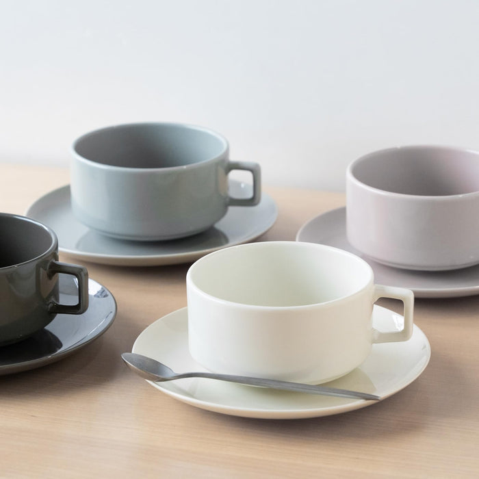 Aito Couleur 270ml Soup Cup Microwave Dishwasher Safe Pink Mino Ware Japan