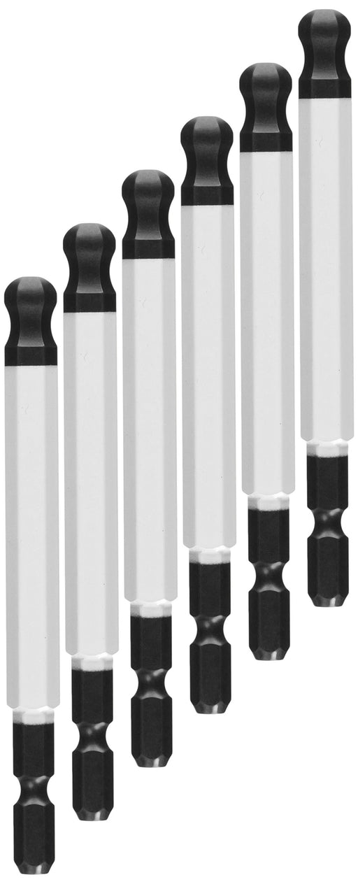 Anex Ball Point Color Bit H8Mmx100 Acbp-8010 Tool - Bulk Purchase of 6 Pieces-Kiichin - The #1 Place for Japanese Goods in Your Hand!