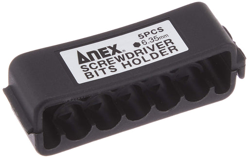 Anex Bit Holder Tool 5 Bits 6.35mm Diagonal ABH-05-Kiichin - The #1 Place for Japanese Goods in Your Hand!