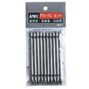 Anex Double-Headed Anex Bits Shot Finish +1 X 110 10-Pack Tool AP-14M-Kiichin - The #1 Place for Japanese Goods in Your Hand!