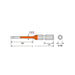 Anex Color Bits Stepped -2.5Mmx65 Tool Set of 2 Acmm-2565-Kiichin - The #1 Place for Japanese Goods in Your Hand!
