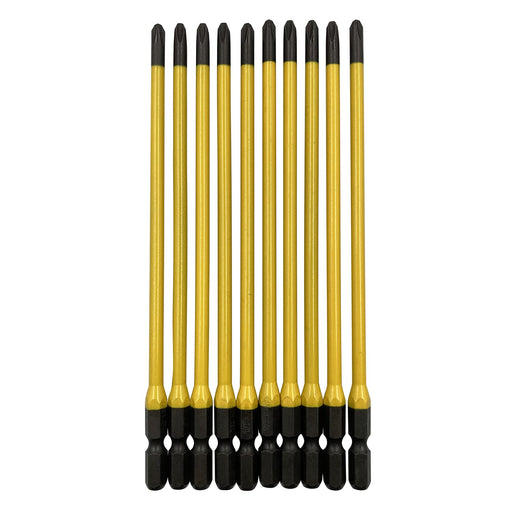 Anex Color Bits 10-Pack Anex Stepped +2X150 Anex Tool AC-16M-Kiichin - The #1 Place for Japanese Goods in Your Hand!