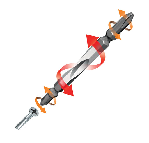 Anex Stool Torsion Bit Double-Head Slim +2X65 Set of 2 - Anex (Anex)-Kiichin - The #1 Place for Japanese Goods in Your Hand!